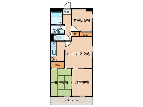 ﾘﾏｰﾆ南陽の物件間取画像